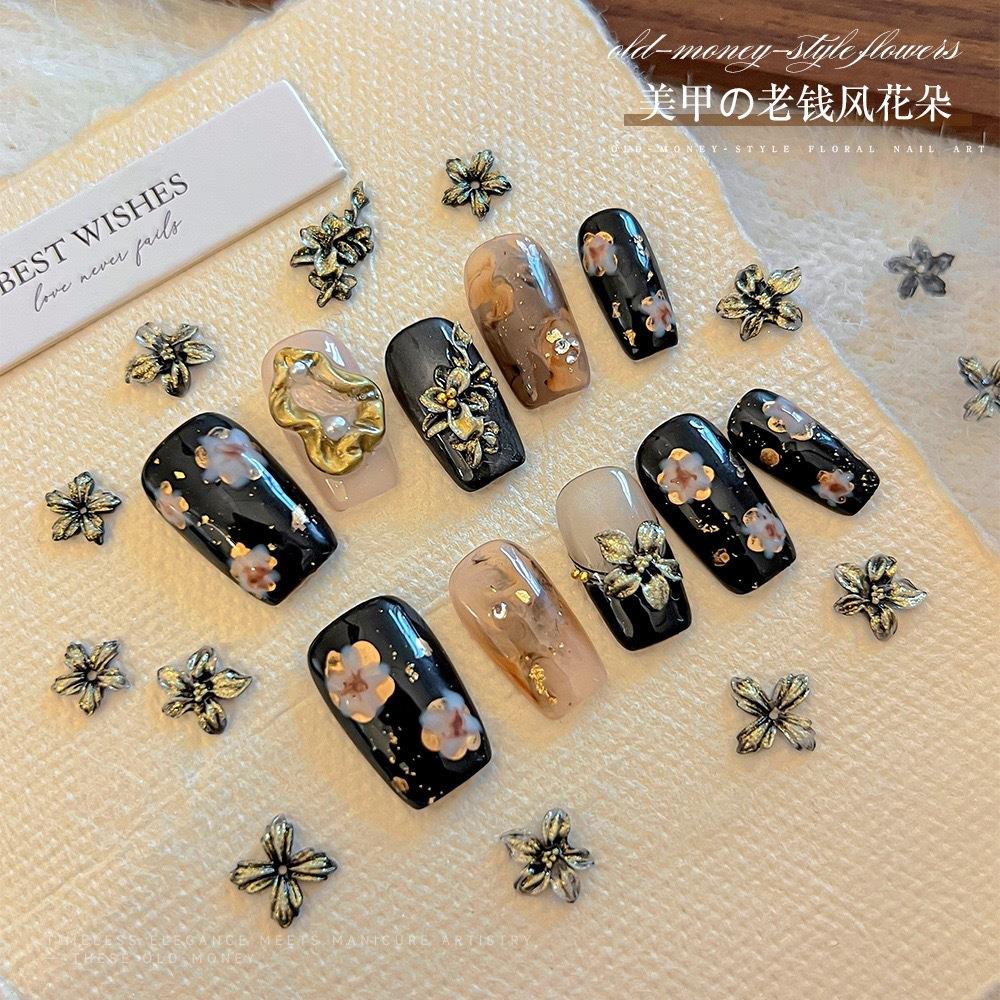 Nail Art Old Money - 50 stks 3D Oude Geld Stijl