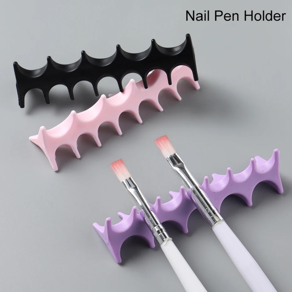 Nail Art Vector - Silicone nagelkunst penhouder UV gel borstelhouder