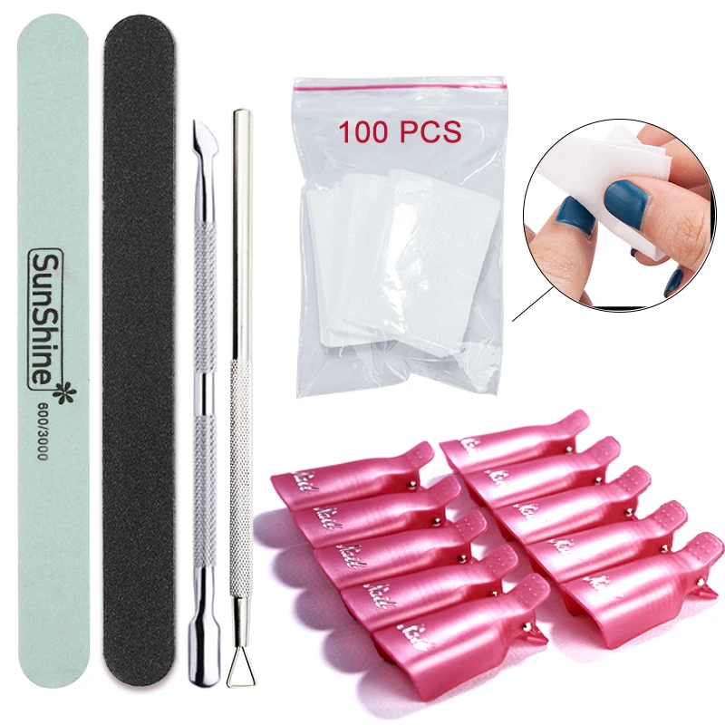 Dip Powder Nail - Losweken Cuticle Pusher Manicure Nagellak Remover
