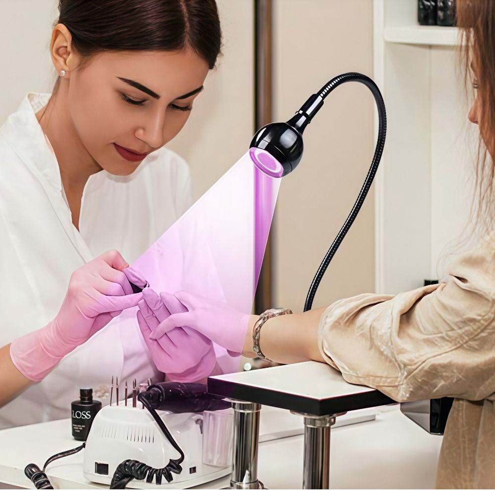Uv Led Lamp Nail - Draagbare 5W/3W UV Led Nagellamp Voetpedaalschakelaar