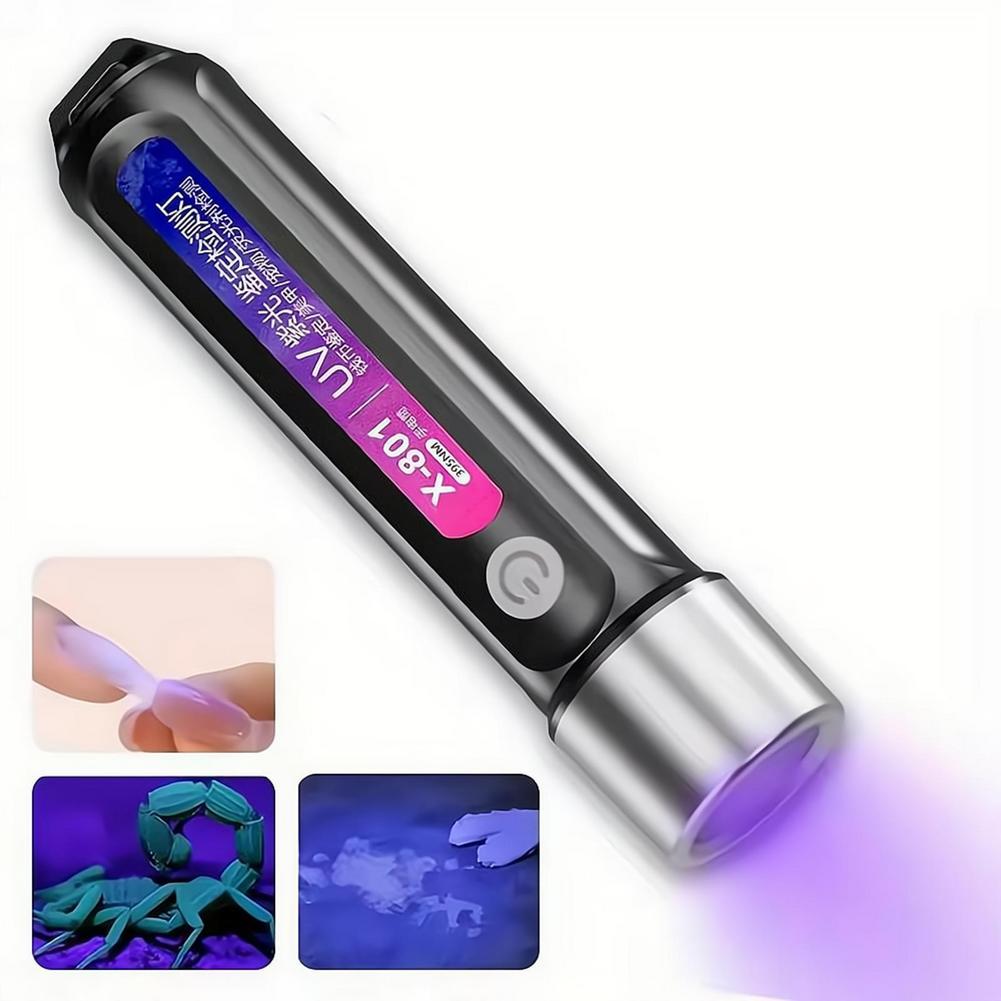 Uv Led Lamp Nail - Mini UV LED-zwartlicht zaklamp oplaadbaar nagellampje