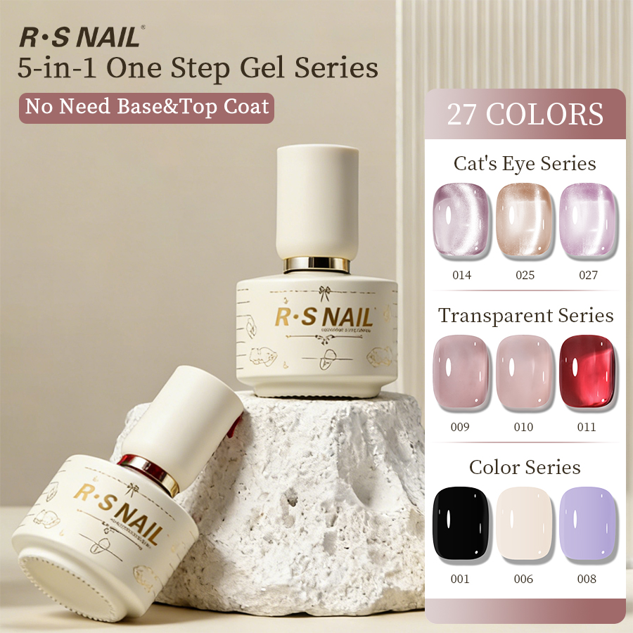 Nail Art One Stroke - RSNAIL 3-in-1 One-step Cat Magnetic Gel