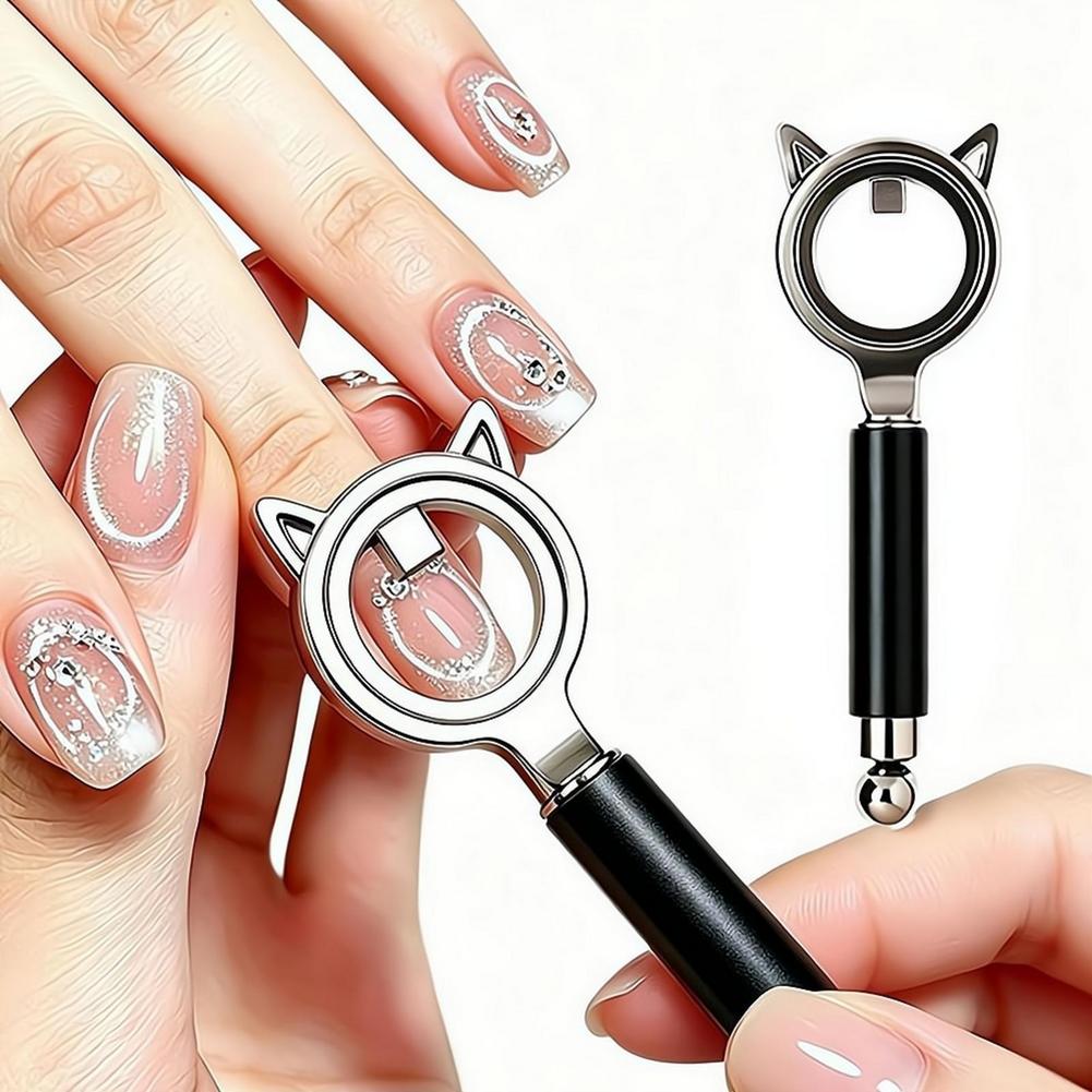 Nail Art One Stroke - Multifunctionele Cat Eye Ring Magnet Professionele
