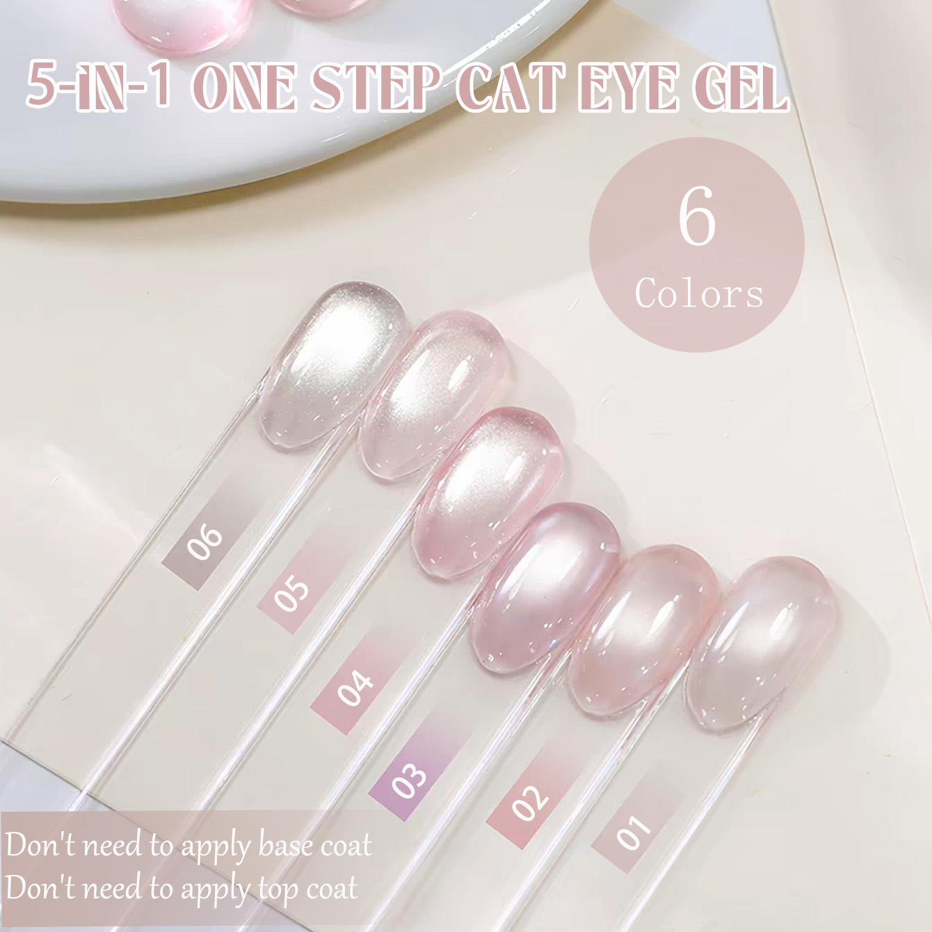 SHAKA 1-6 stuks IJstransparant - Nail Art One Stroke recensie en prijs