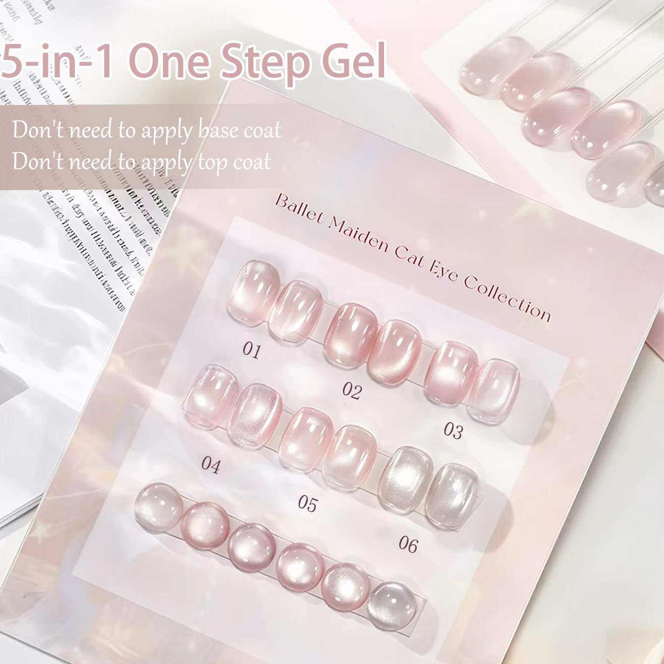 SHAKA 1-6 stuks IJstransparant - Nail Art One Stroke recensie en prijs
