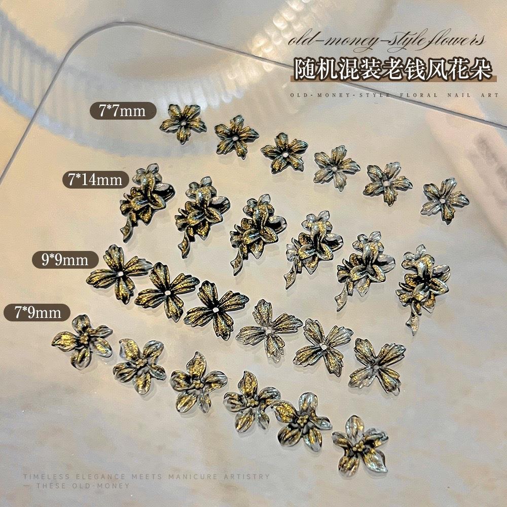 50 stks 3D Oude Geld Stijl Blo - Nail Art Old Money recensie en prijs