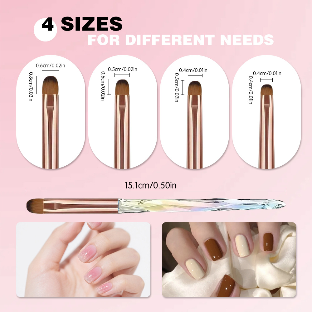 Nagelborstel voor nagelkunst,  - Nail Art Vector recensie en prijs