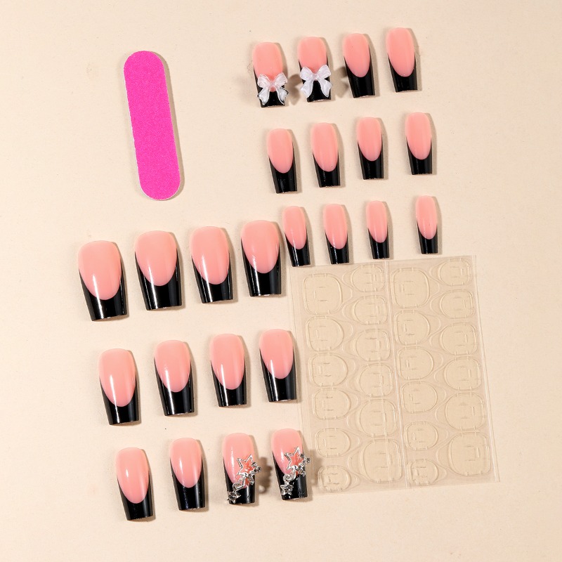 24 stuks zomerse lange opdrukn - Nail Art Press On recensie en prijs