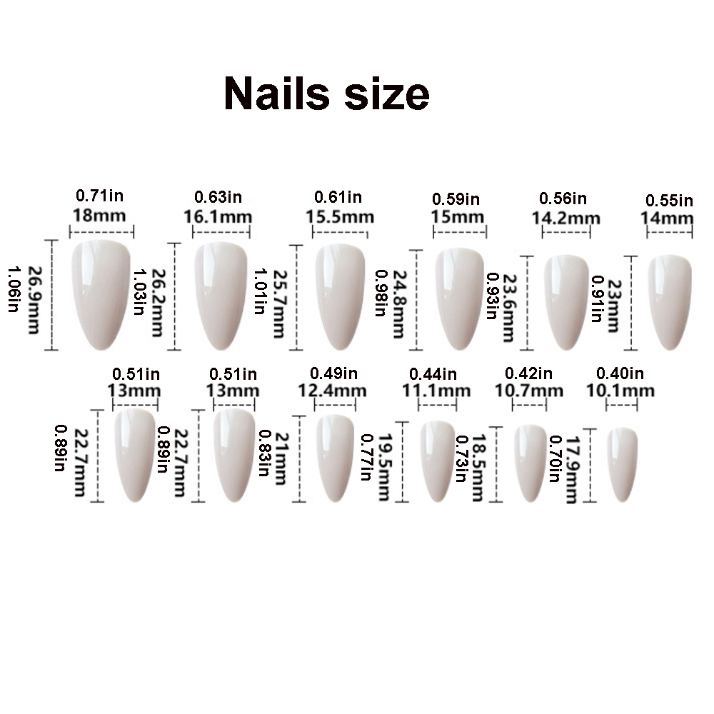 3D Bloemen Kunstnagels met Gla - Nail Art Press On recensie en prijs