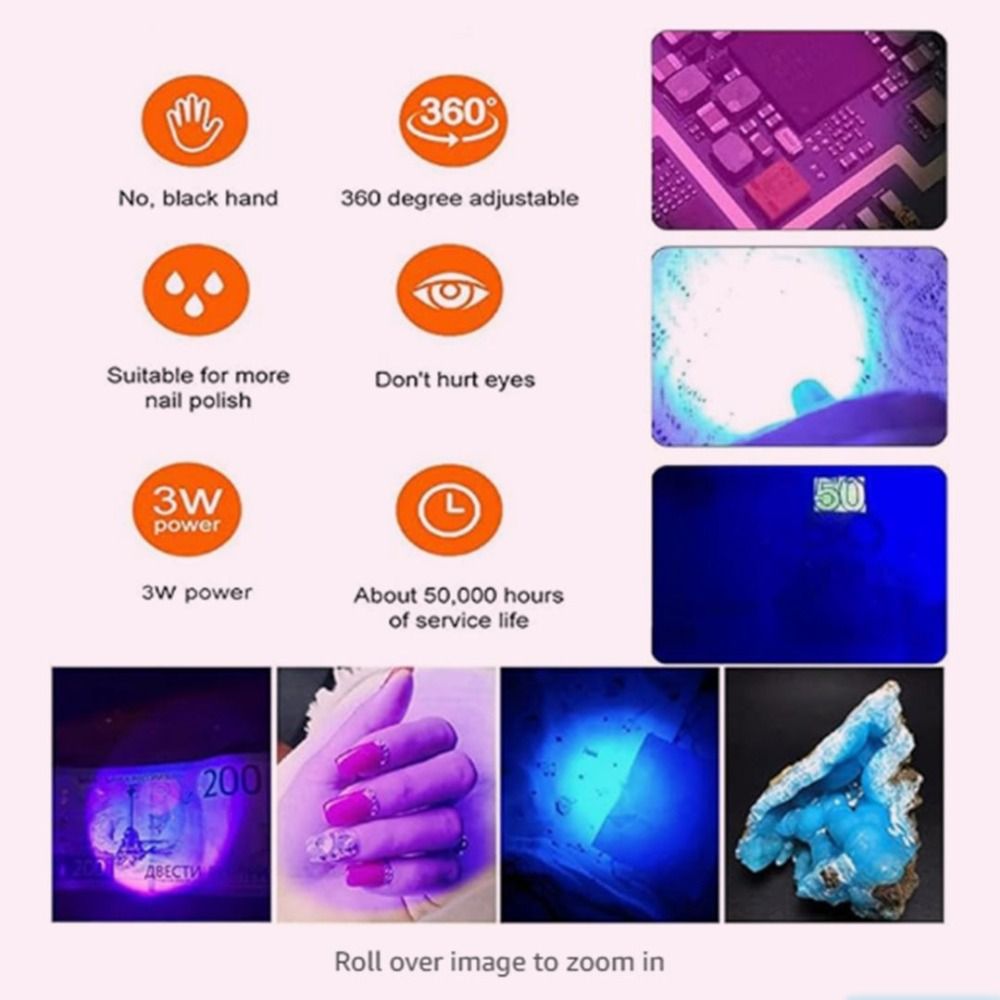 Draagbare 5W/3W UV Led Nagella - Uv Led Lamp Nail recensie en prijs