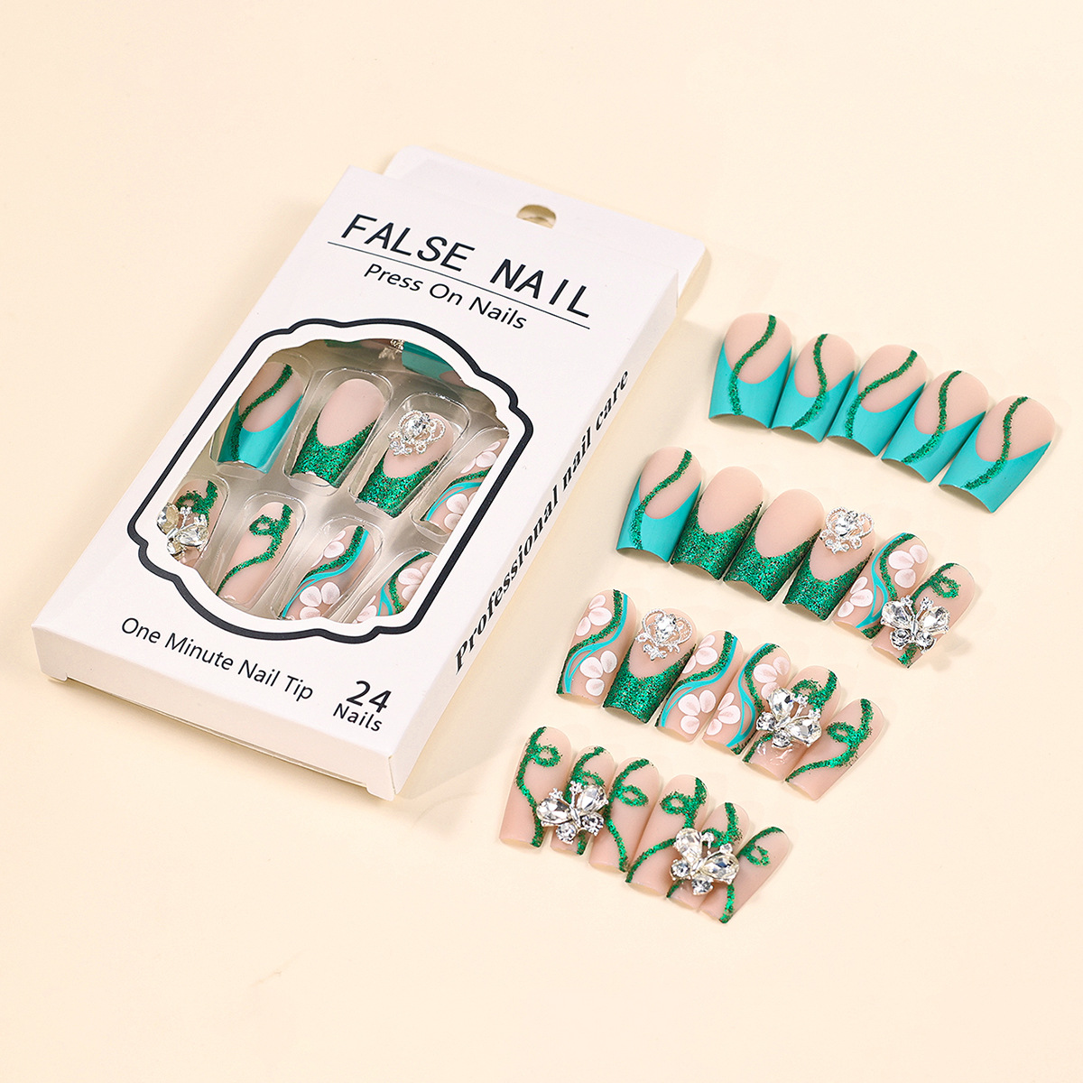 Lange Doodskist Pers Op Nagels - Nail Art Press On recensie en prijs