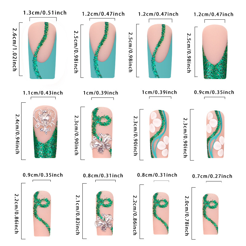 Lange Doodskist Pers Op Nagels - Nail Art Press On recensie en prijs