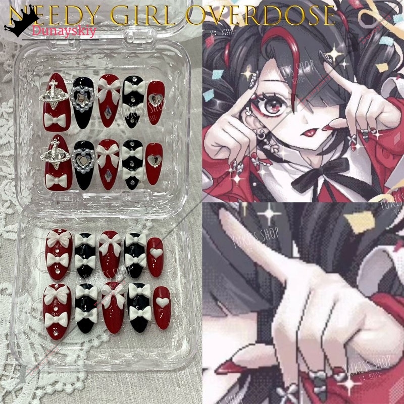 YiNuo*/Needy Girl Overdose Jir - Nail Art Press On recensie en prijs