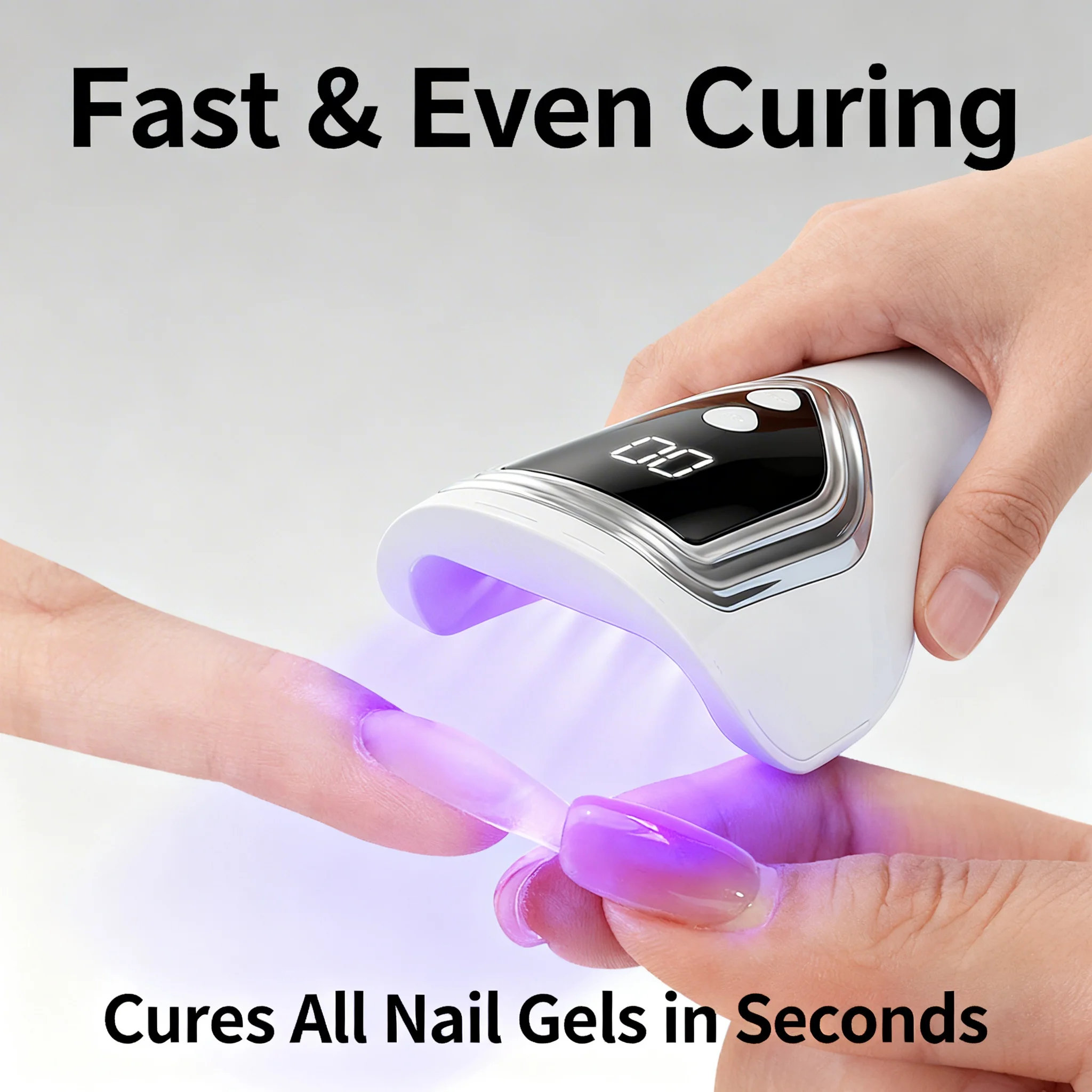 Draagbare UV-nagellamp, oplaad - Uv Led Lamp Nail recensie en prijs