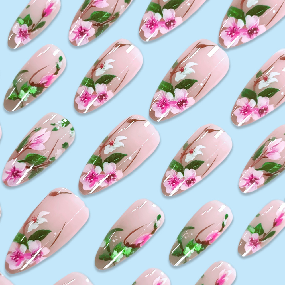 Korte Amandel Druk op Nagels 3 - Nail Art Press On recensie en prijs