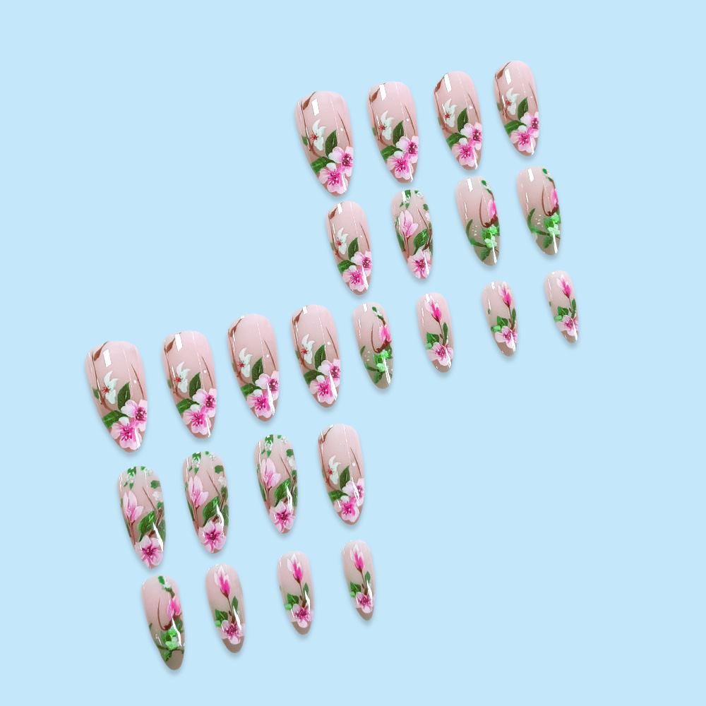 Korte Amandel Druk op Nagels 3 - Nail Art Press On recensie en prijs