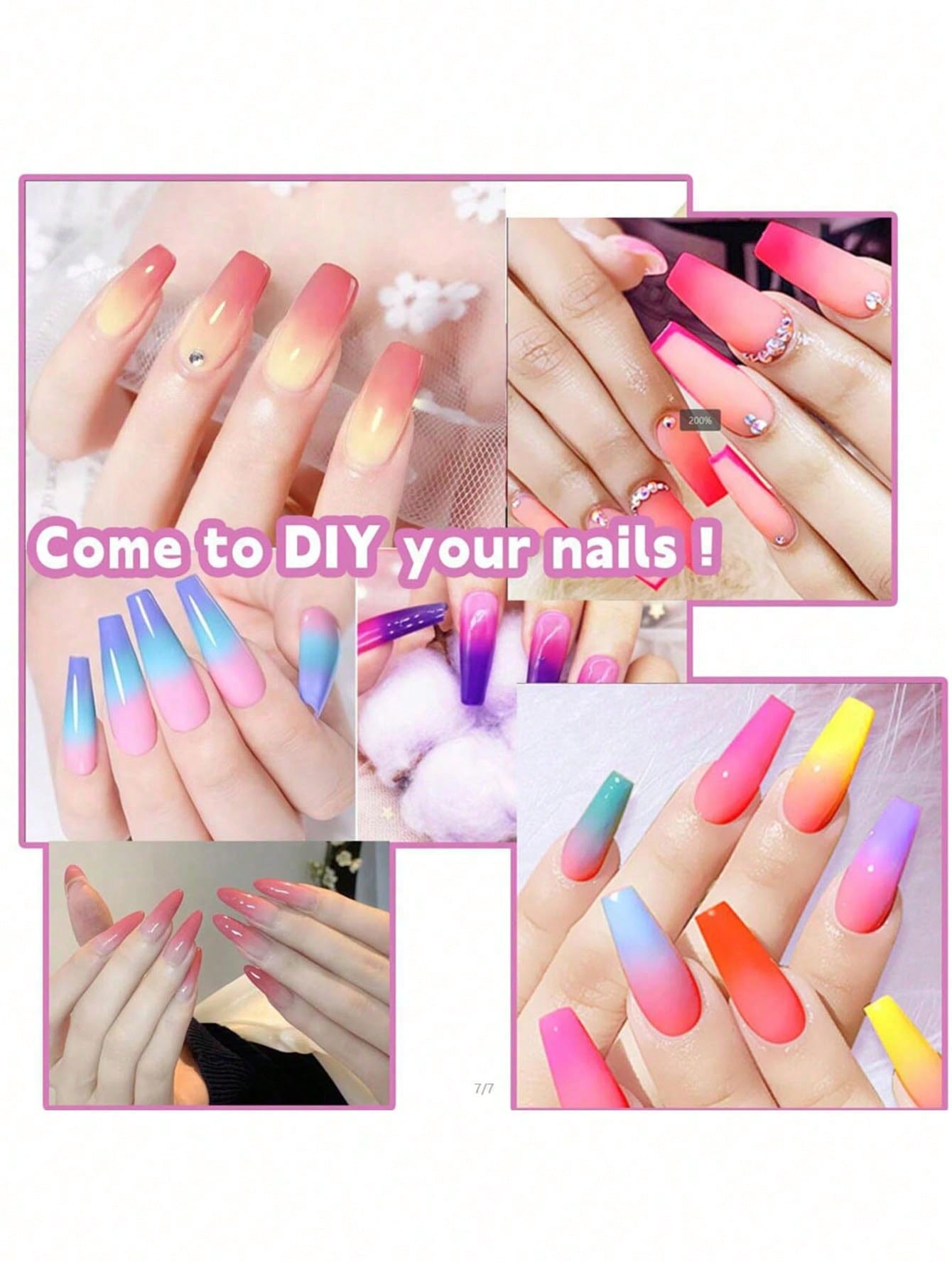 Nail Art Pigment Poederpalet 4 - Dip Powder Nail recensie en prijs