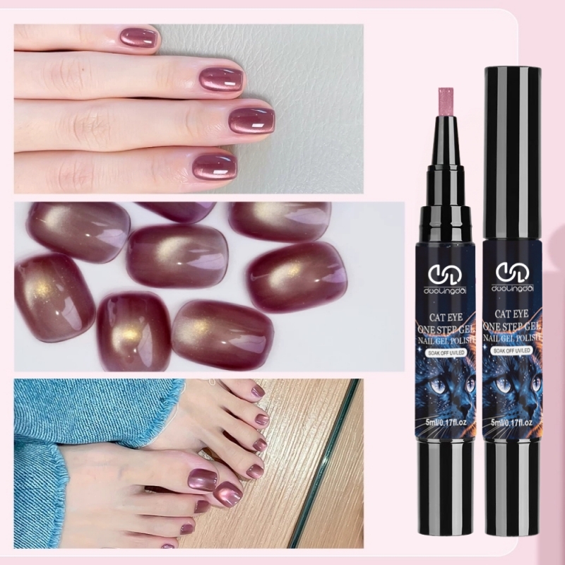Eén-stapsgel nagellak & Cat Ey - Nail Art One Stroke recensie en prijs