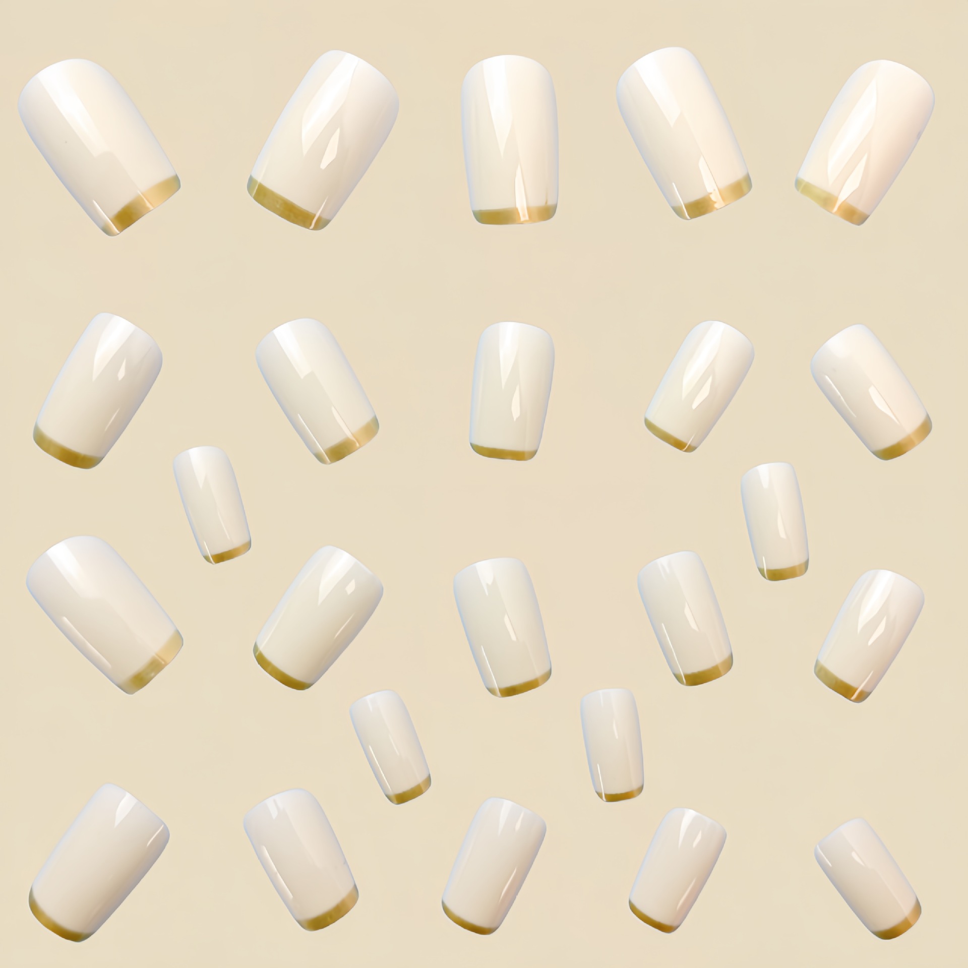 Medium nepnagels voor vrouwen, - Nail Art Press On recensie en prijs