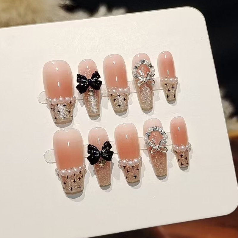 10 stuks Franse zoete, coole,  - Nail Art Press On recensie en prijs