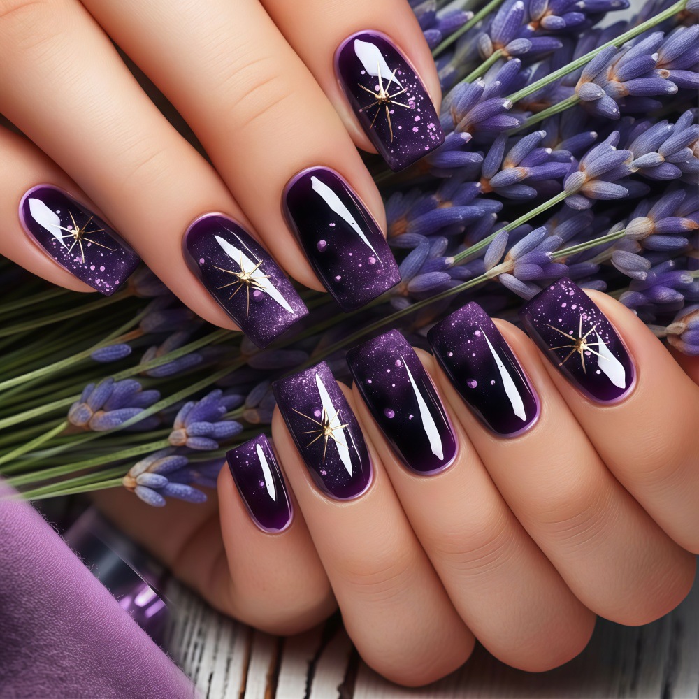 Korte medium nepnagels, gradië - Nail Art Press On recensie en prijs
