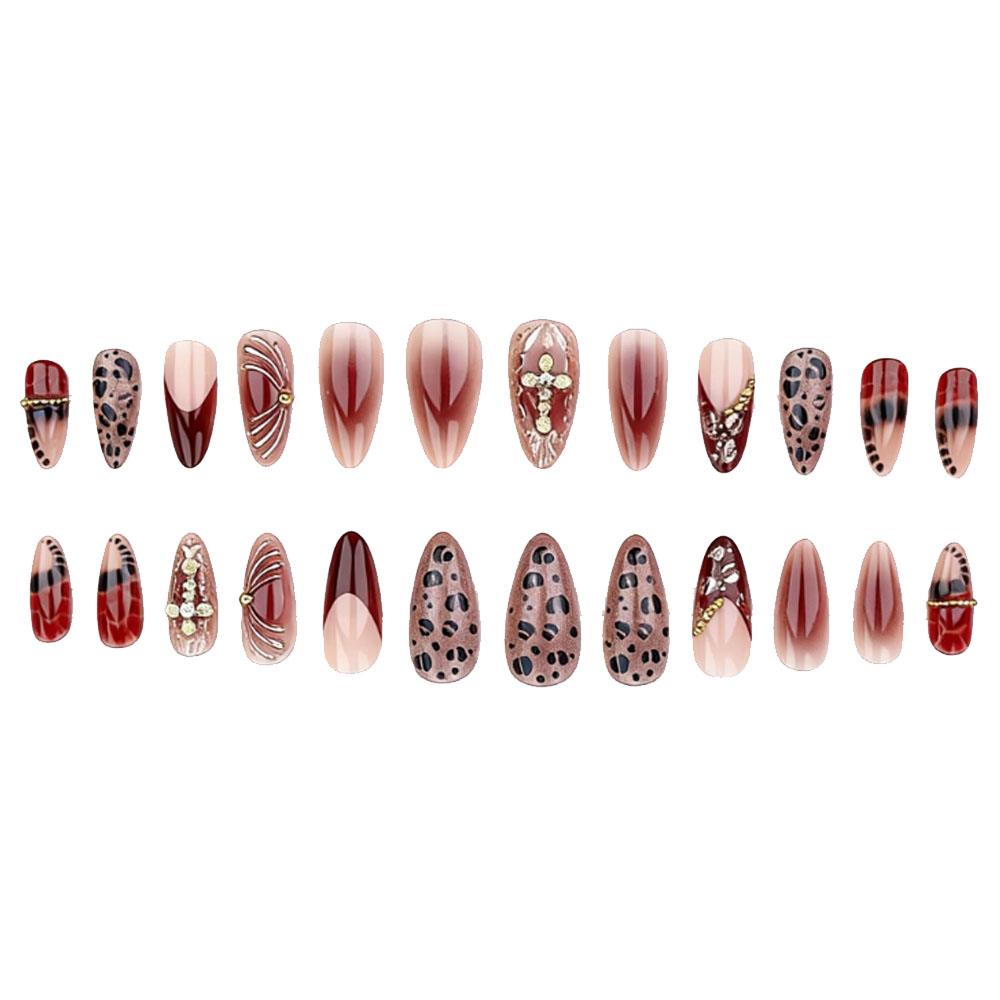 Medium nepnagels voor vrouwen, - Nail Art Press On recensie en prijs