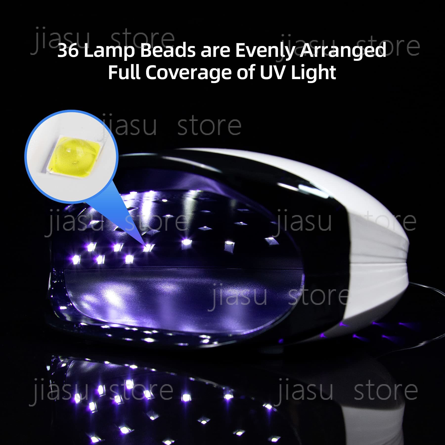 LUGX Hot Sale 56W Draadloze Na - Uv Led Lamp Nail recensie en prijs