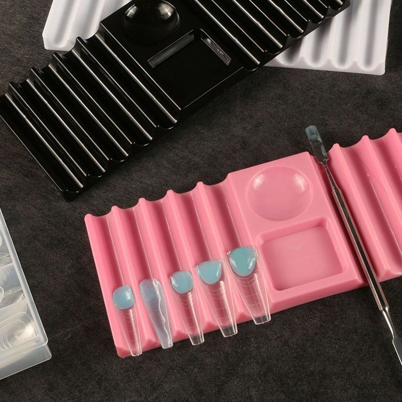 Herbruikbaar nagelkunstpalet m - Nail Art Vector recensie en prijs