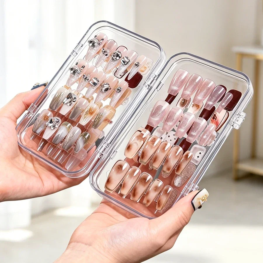Transparante opvouwbare opberg - Nail Art Vector recensie en prijs