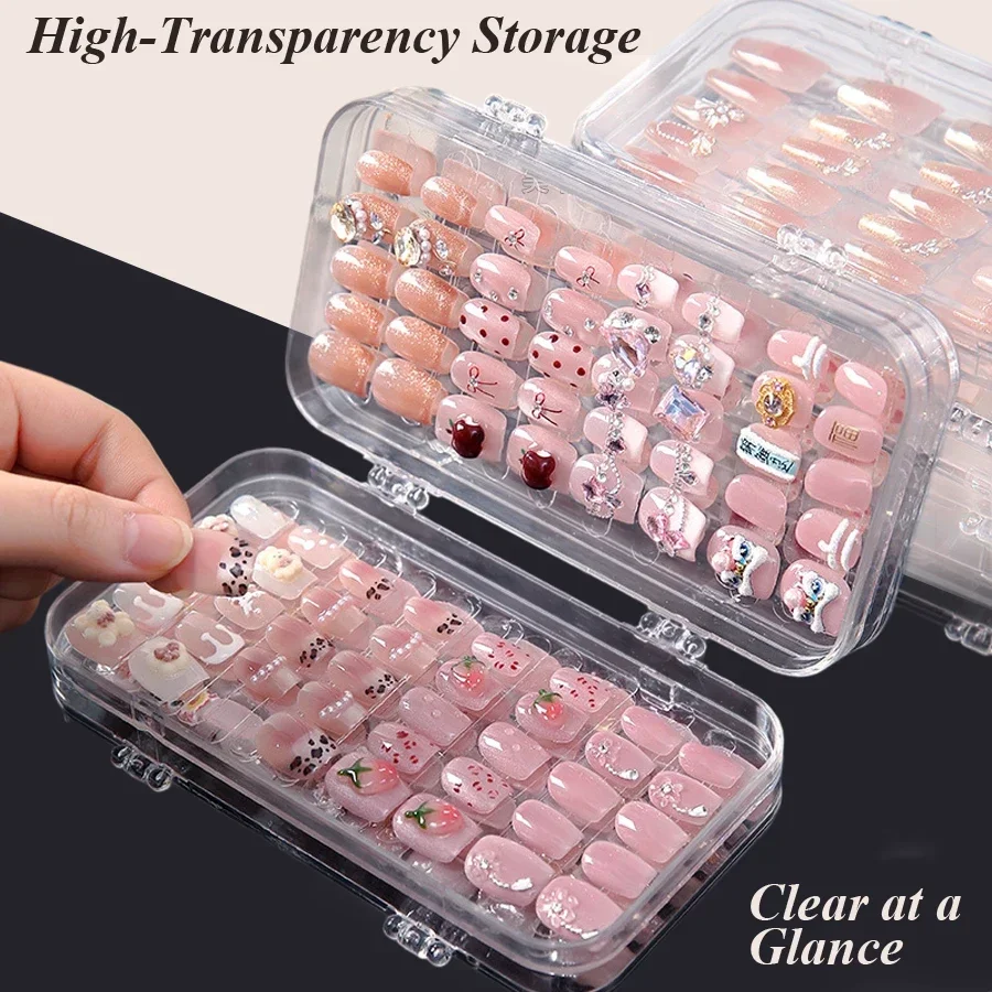 Transparante opvouwbare opberg - Nail Art Vector recensie en prijs