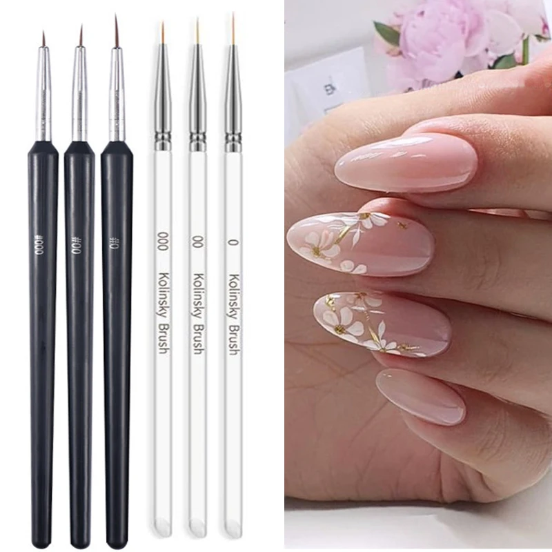 3 Stuks Nail Art Borstel Nail  - Nail Art One Stroke recensie en prijs