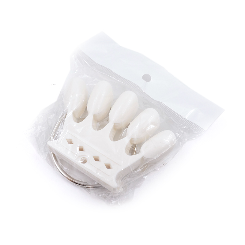4 Kleuren Valse Nail Tips Disp - Nail Art Vector recensie en prijs