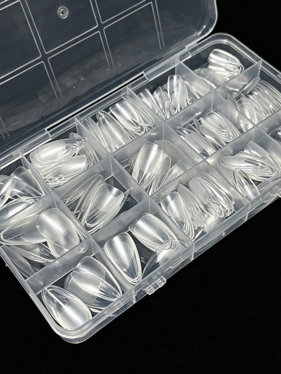 330 stuks korte amandelvormige - Nail Art Press On recensie en prijs